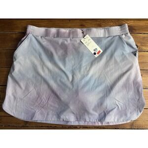 Calia Golf Skort Women's XXL Purple Pink 16" Lake Reflection Cool 2XL NEW